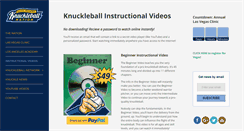 Desktop Screenshot of knuckleballnation.com
